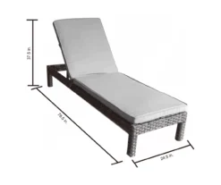 Broyhill Eagle Brooke All-Weather Wicker Cushioned Chaise Lounger 16 Broyhill Eagle Brooke All-Weather Wicker Cushioned Chaise Lounger -Broyhill 810459548 810555202 810555245 X0 1