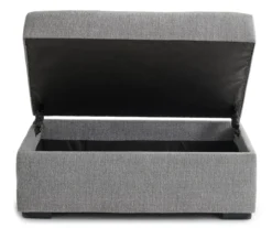 Parkdale Silver Storage Ottoman -Broyhill 810465150 1