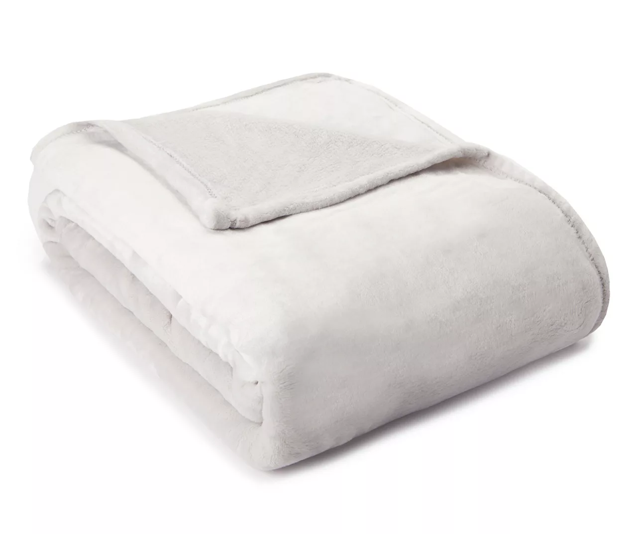 Broyhill Gray Velvet Plush Blanket 3 Broyhill Gray Velvet Plush Blanket - Image 3
