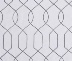 Broyhill Geo Sheer Grommet Curtain Panel Pair -Broyhill 810507478 2