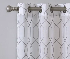 Broyhill Geo Sheer Grommet Curtain Panel Pair -Broyhill 810507511 3