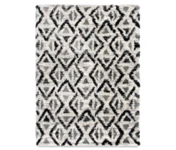 Broyhill White Alina Geometric Rug -Broyhill 810511237