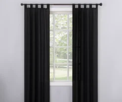 Broyhill Durham Semi-Sheer Textured Tab Top Curtain Panel -Broyhill 810511389 0