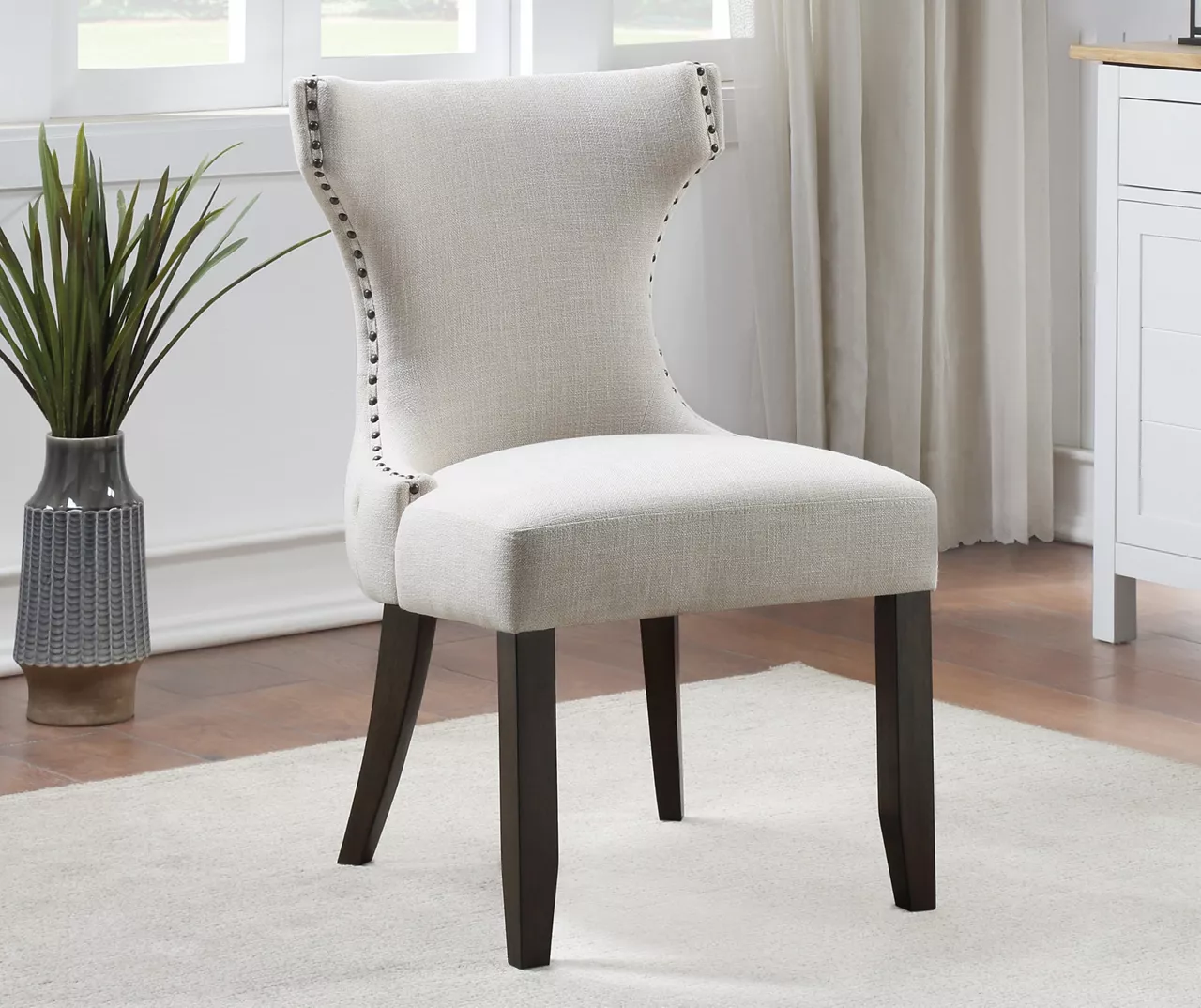 Eden Nailhead Upholstered Chair 3 Eden Nailhead Upholstered Chair - Image 3