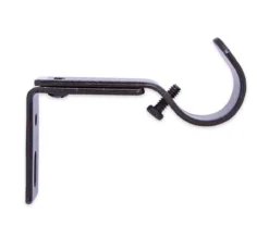 Legacy Brown-Black Adjustable Curtain Rod Brackets, 2-Pack 9 Legacy Brown-Black Adjustable Curtain Rod Brackets, 2-Pack -Broyhill 810524291 3