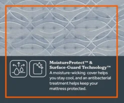 Galveston Full Medium Tight Top Mattress -Broyhill 810548957 7