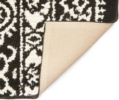 Broyhill Black & White Ornate Fascination Accent Rug 24 Broyhill Black & White Ornate Fascination Accent Rug -Broyhill 810557658 810557660 1