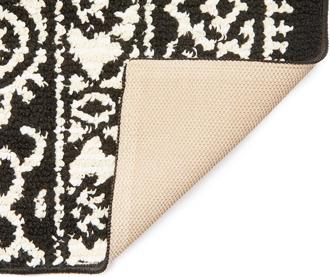 Broyhill Black & White Ornate Fascination Accent Rug 5 Broyhill Black & White Ornate Fascination Accent Rug - Image 5