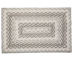 Broyhill Gray Braided Print Accent Rug -Broyhill 810557666