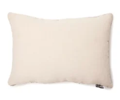 Black & White Knotted Stripe Rectangle Throw Pillow 5 Black & White Knotted Stripe Rectangle Throw Pillow -Broyhill 810565452 1