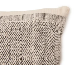 Hawthorne Black & White Geometric Square Throw Pillow 5 Hawthorne Black & White Geometric Square Throw Pillow -Broyhill 810565727 2