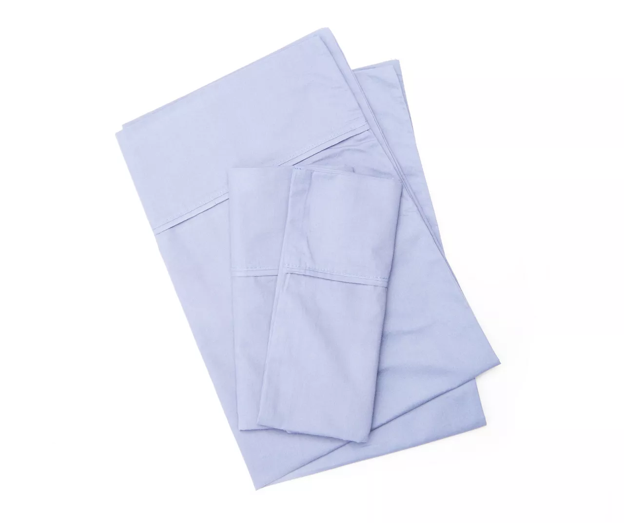 Denim Blue 300-Thread Count Twin 3-Piece Sheet Set 1 Denim Blue 300-Thread Count Twin 3-Piece Sheet Set