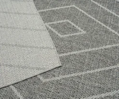 Broyhill Jani Lagos Gray Geometric Outdoor Area Rug 9 Broyhill Jani Lagos Gray Geometric Outdoor Area Rug -Broyhill 810586754 810586755 810586756 A0 3
