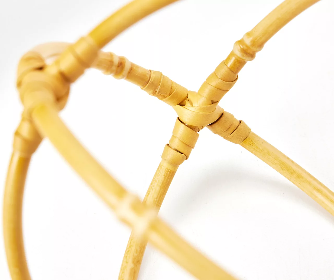 Wild Sedona Bamboo Look Metal Orb Tabletop Decor 2 Wild Sedona Bamboo Look Metal Orb Tabletop Decor - Image 2