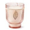Wild Sedona Vanilla Cashmere Pink Rib Pedestal Candle, 15 Oz.