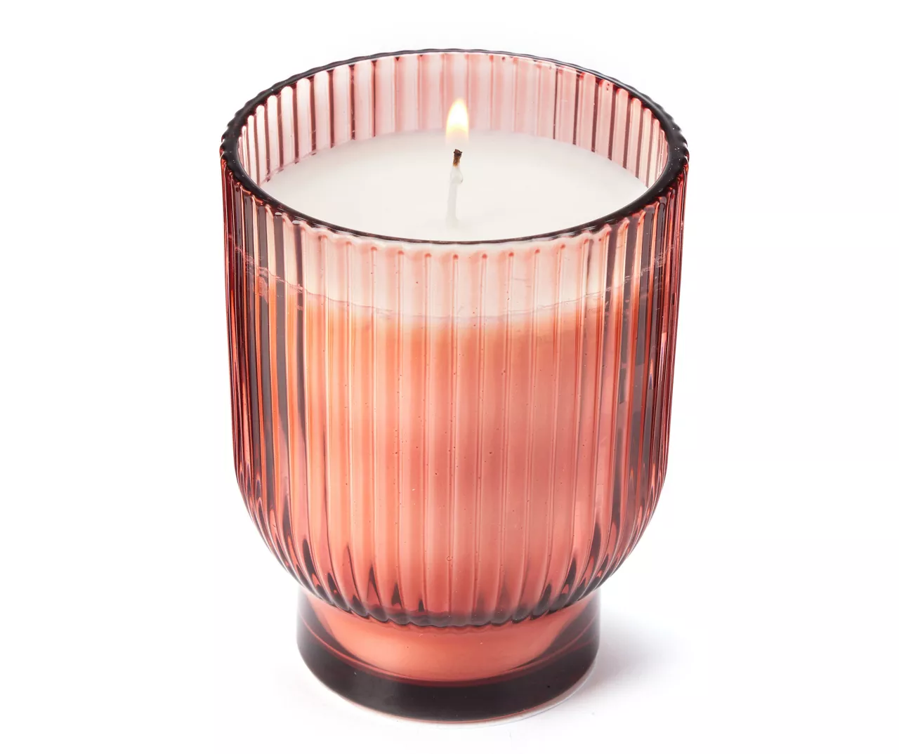 Wild Sedona Spiced Ginger Brown Rib Pedestal Candle, 15 Oz. 2 Wild Sedona Spiced Ginger Brown Rib Pedestal Candle, 15 Oz. - Image 2