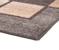 Broyhill Gray & Taupe Color Block Accent Rug -Broyhill 810602769 A8 2