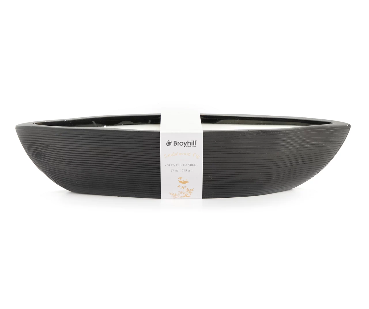 Homeward Sandalwood Fig 4-Wick Ceramic Boat Candle, 27 Oz. 1 Homeward Sandalwood Fig 4-Wick Ceramic Boat Candle, 27 Oz.