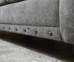 Alexandria Gray Chenille Loveseat 12 Alexandria Gray Chenille Loveseat -Broyhill 810616679 810616680 B0 3 1