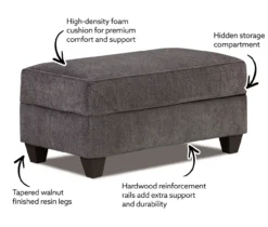 Tripoli Slate Storage Ottoman 8 Tripoli Slate Storage Ottoman -Broyhill 810616883 X0 1 1